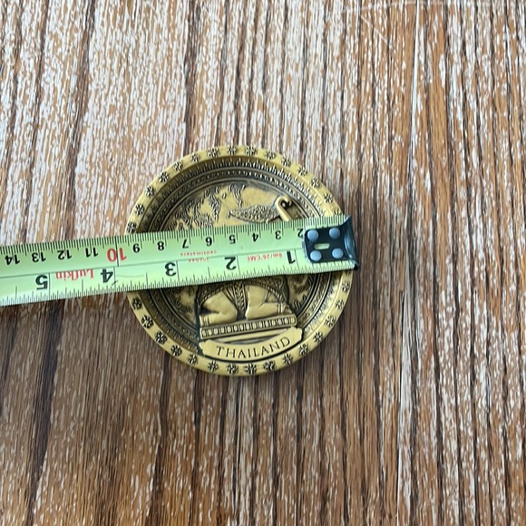 Ornate boho wall hanging Thailand elephant gold - Picture 4 of 4